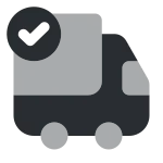 Truck Tick SVG Icon
